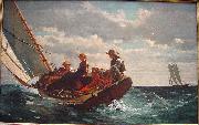 Breezing Up Winslow Homer